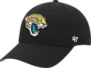 '47 Men's '47 Black Jacksonville Jaguars MVP Adjustable Hat