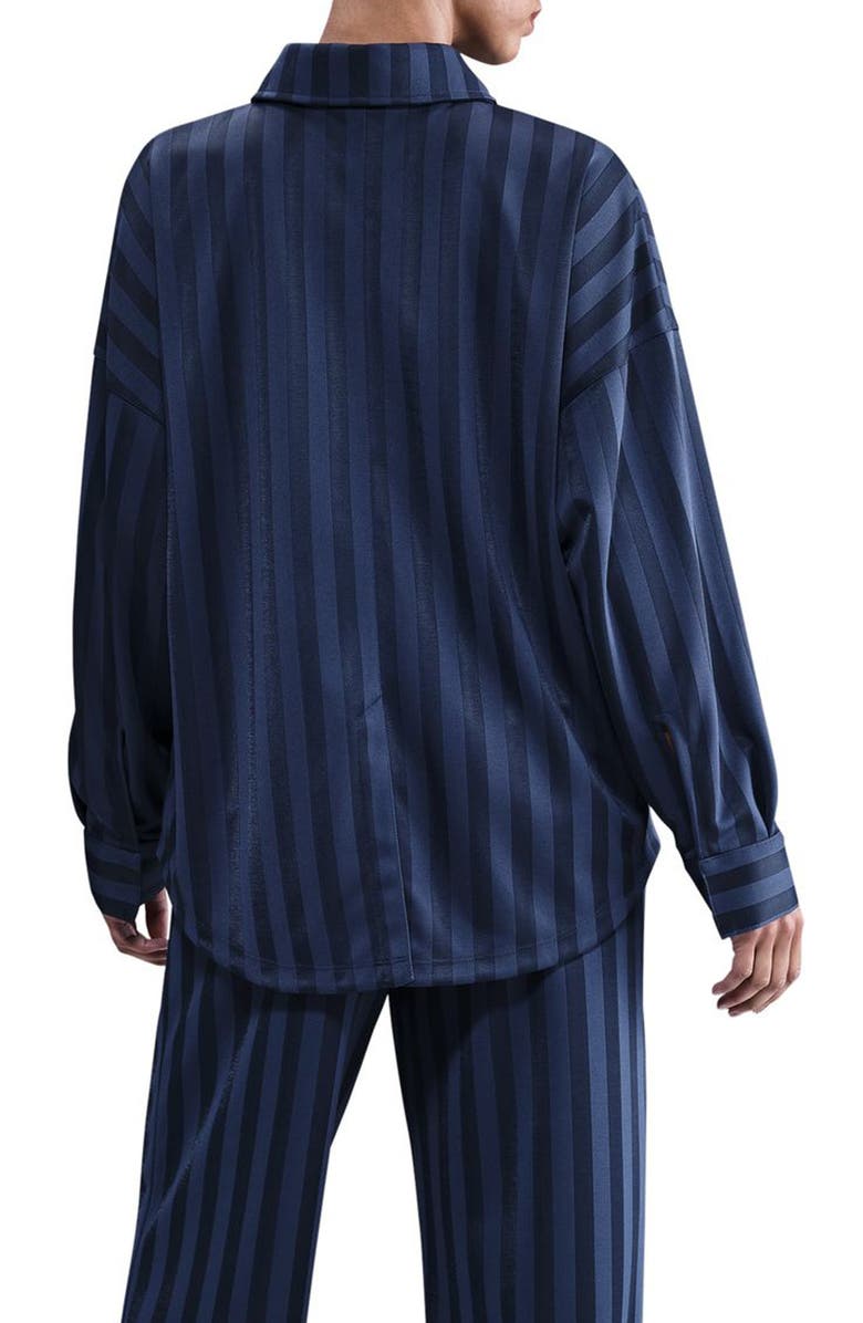 Nike Sportswear Stripe Shirt, Alternate, color, Midnight Navy/ Obsidian