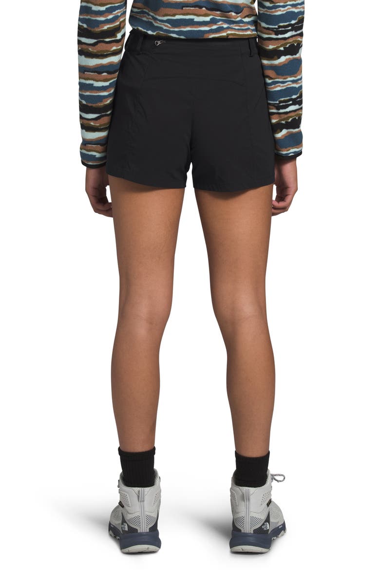 Paramount Active Water Repellent Shorts, Alternate, color, BLACK