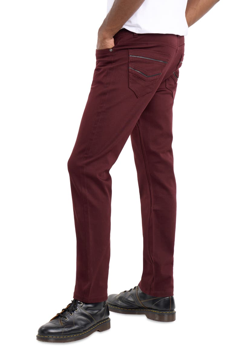Commuter Stretch Cotton Blend Pants, Alternate, color, FIG