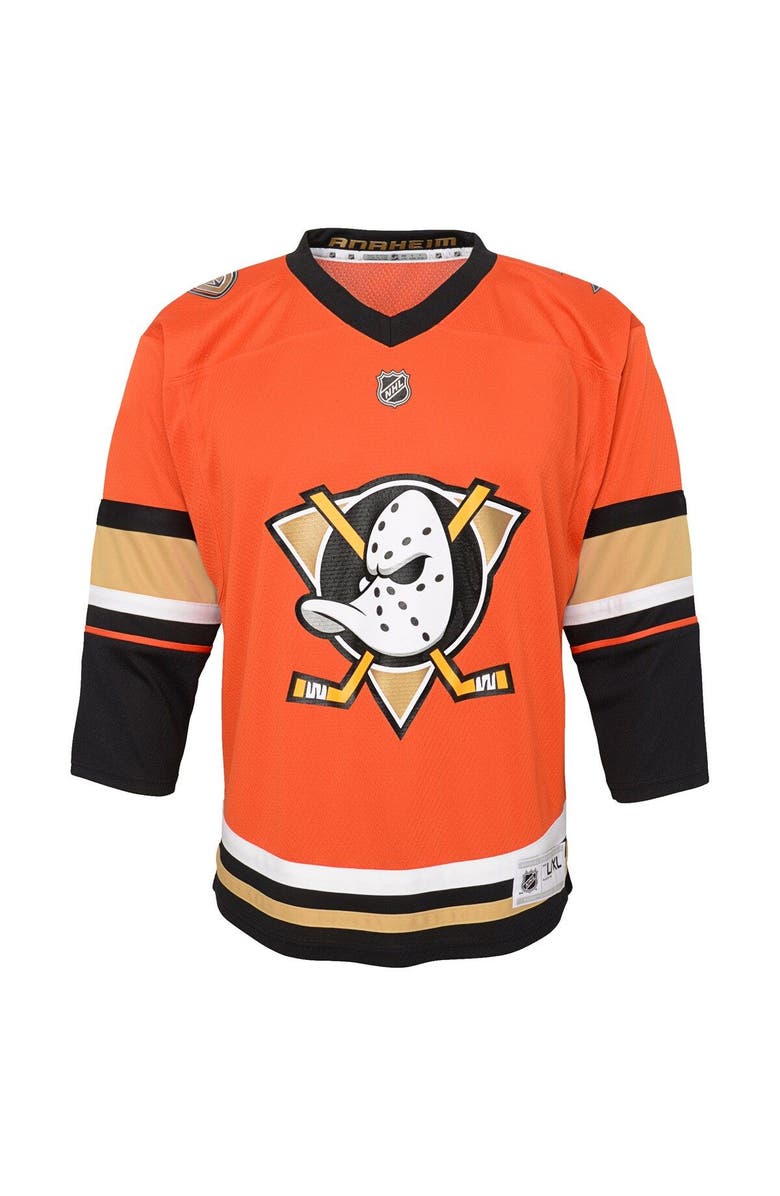 Outerstuff Preschool Ryan Getzlaf Orange Anaheim Ducks 2019/20 Alternate Replica Player Jersey, Alternate, color,