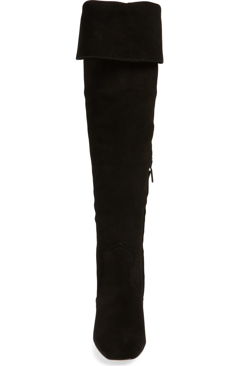 KARL LAGERFELD PARIS Razo Tassel Knee High Boot, Alternate, color,