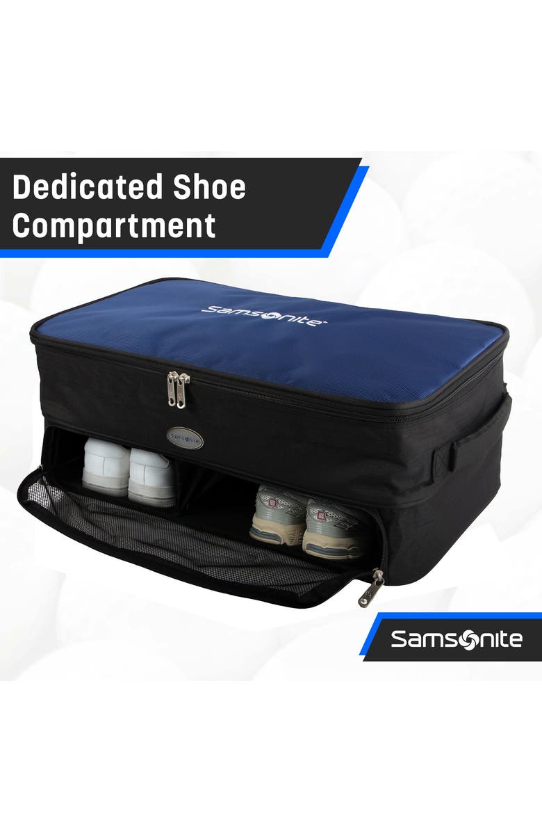 Samsonite Golf Trunk Organizer, Alternate, color, Black/Blue