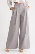 Derek Lam 10 Crosby Juliana Wide Leg Pleated Pants