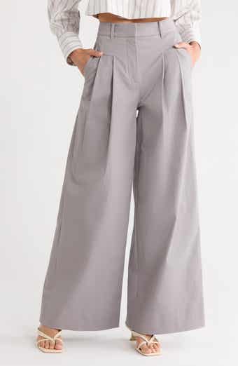 Derek Lam 10 Crosby Juliana Wide Leg Pleated Pants