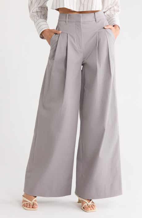 Derek Lam 10 Crosby Juliana Wide Leg Pleated Pants