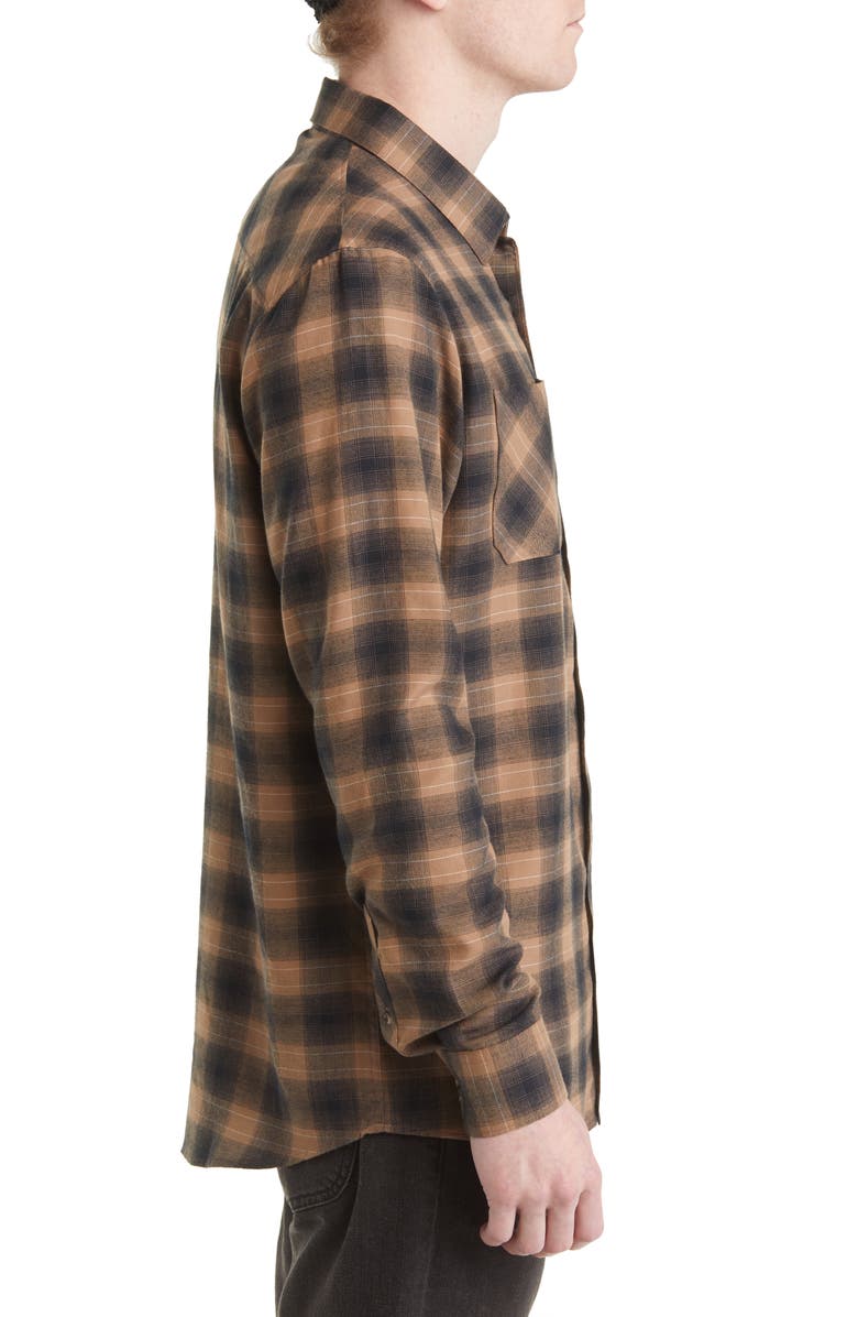 TravisMathew Give It a Try Plaid Button-Up Shirt, Alternate, color,