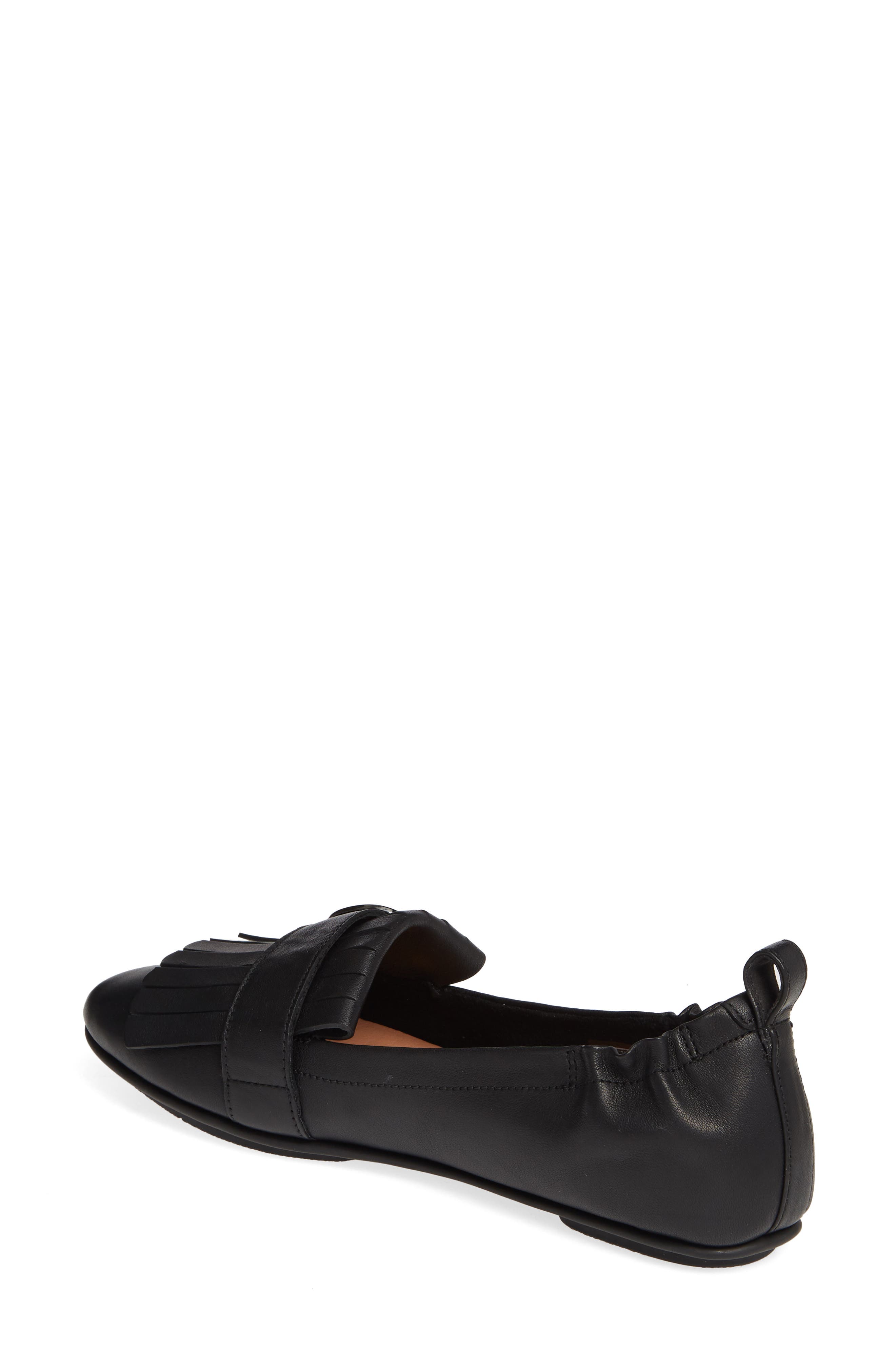 FitFlop Allegro Kiltie Ballet Flat, Alternate, color, 