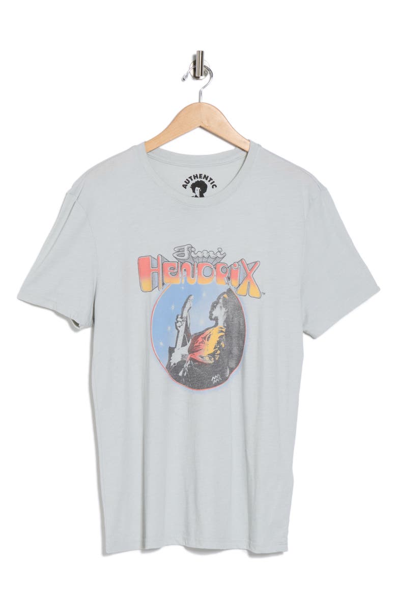 Lucky Brand Jimi Hendrix Graphic T-Shirt, Alternate, color, Storm Gray