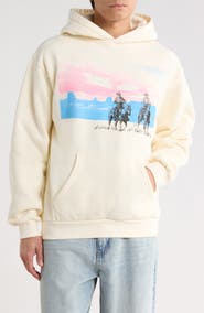 ONE OF THESE DAYS Drifting Fleece Graphic Hoodie