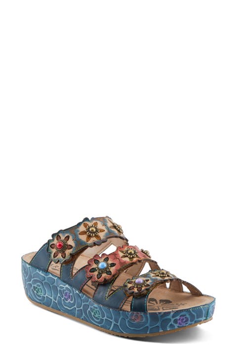 Cuddlecake Platform Wedge Slide Sandal (Women)