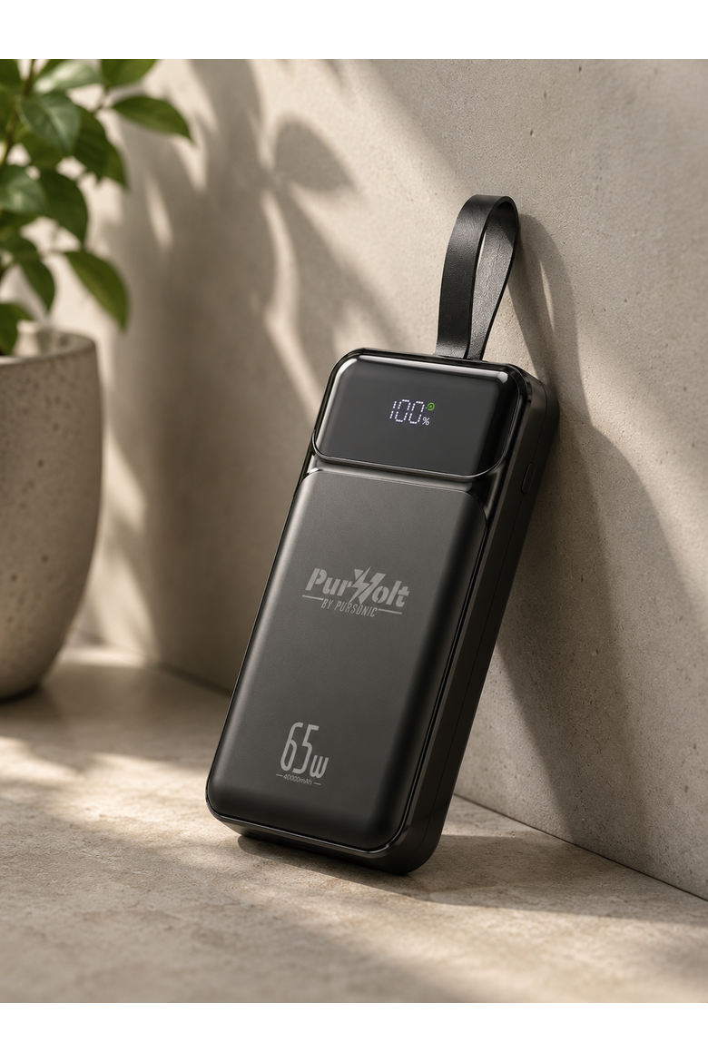 40,000mAh Ultra High-Capacity Power Bank, Alternate, color, Black