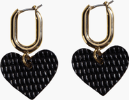 Nickel & Suede Quinn Earrings