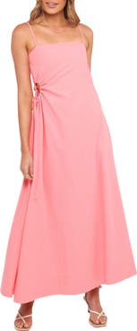 Petal & Pup Corina Cutout Cotton Maxi Sundress