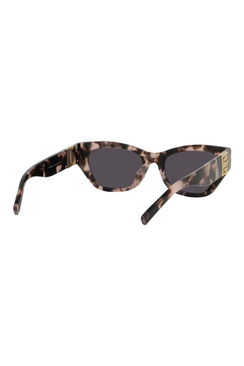4G 55mm Cat Eye Sunglasses, Alternate, color, HAVANA / SMOKE