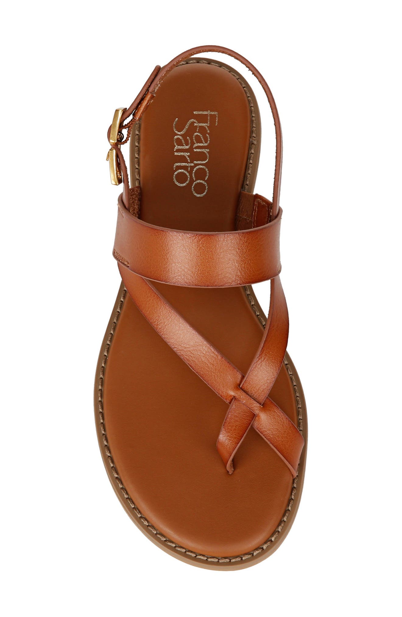 Gabby Sandal, Alternate, color, COGNAC