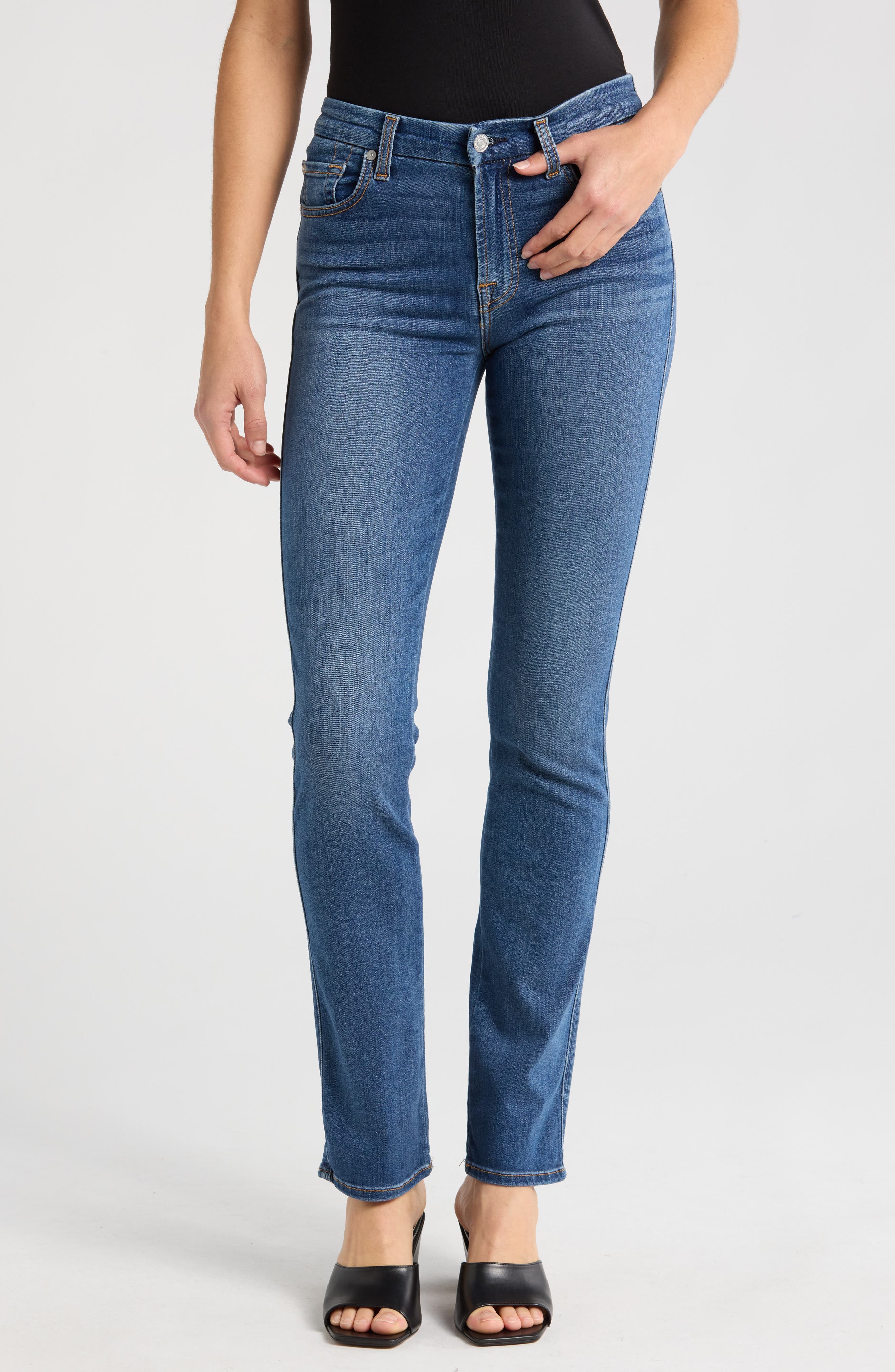 7 For All Mankind Kimmie Straight Leg Jeans (Women) | Nordstrom