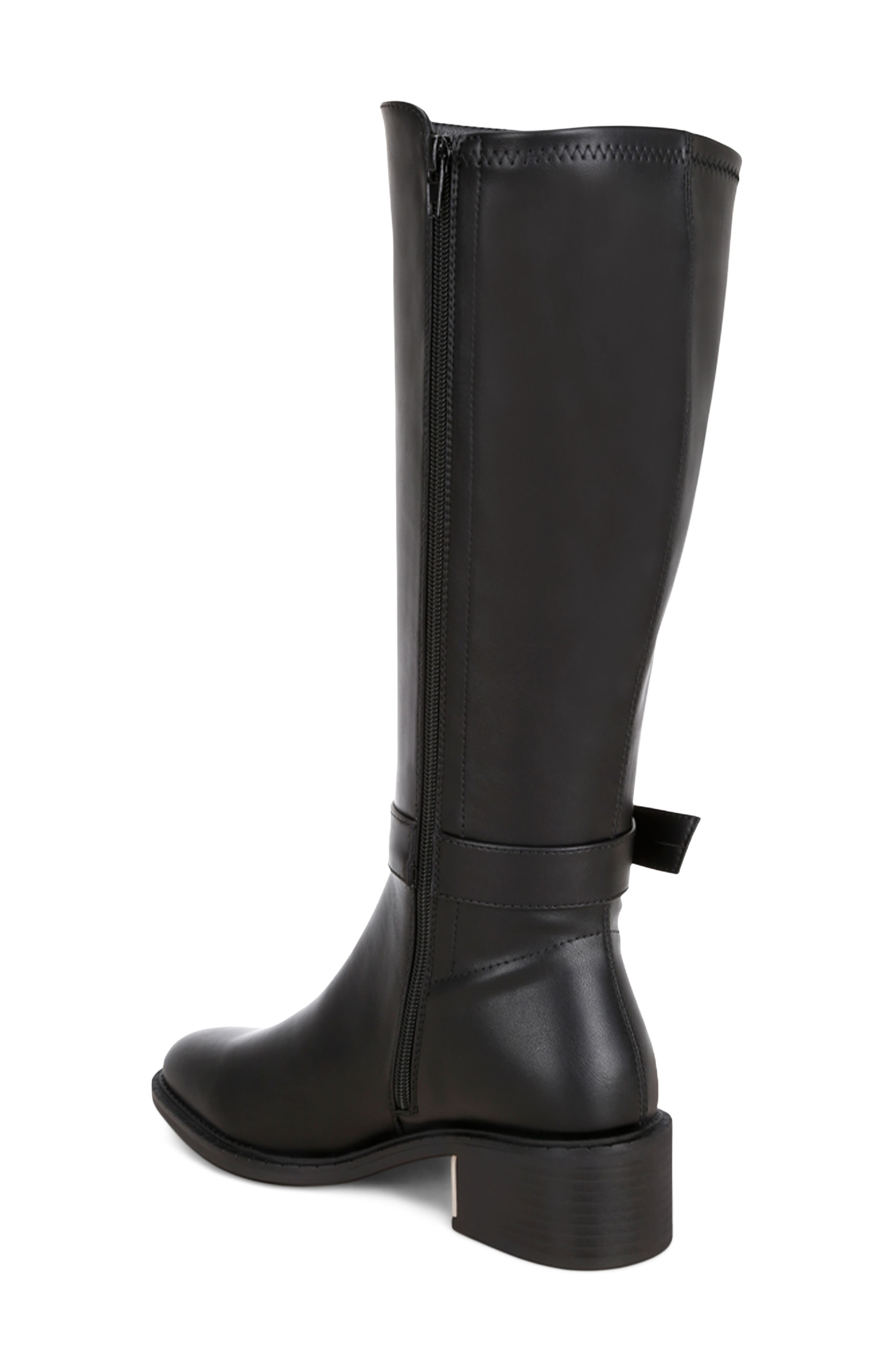 Toluca Knee High Boot, Alternate, color, BLACK SMOOTH