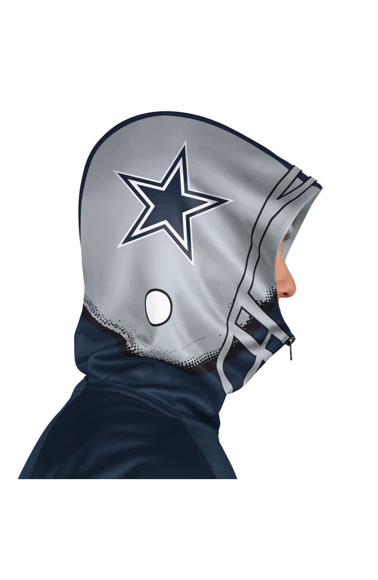 Pro Player Men's Pro Player Navy/Gray Dallas Cowboys Helmet Full-Zip Hooded Track Jacket, Alternate, color, Navy