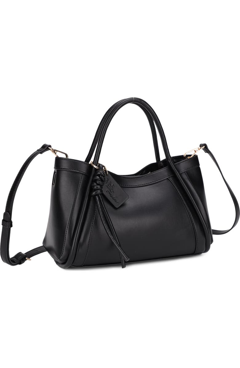 Mali + Lili Mabel Vegan Leather Satchel, Main, color,