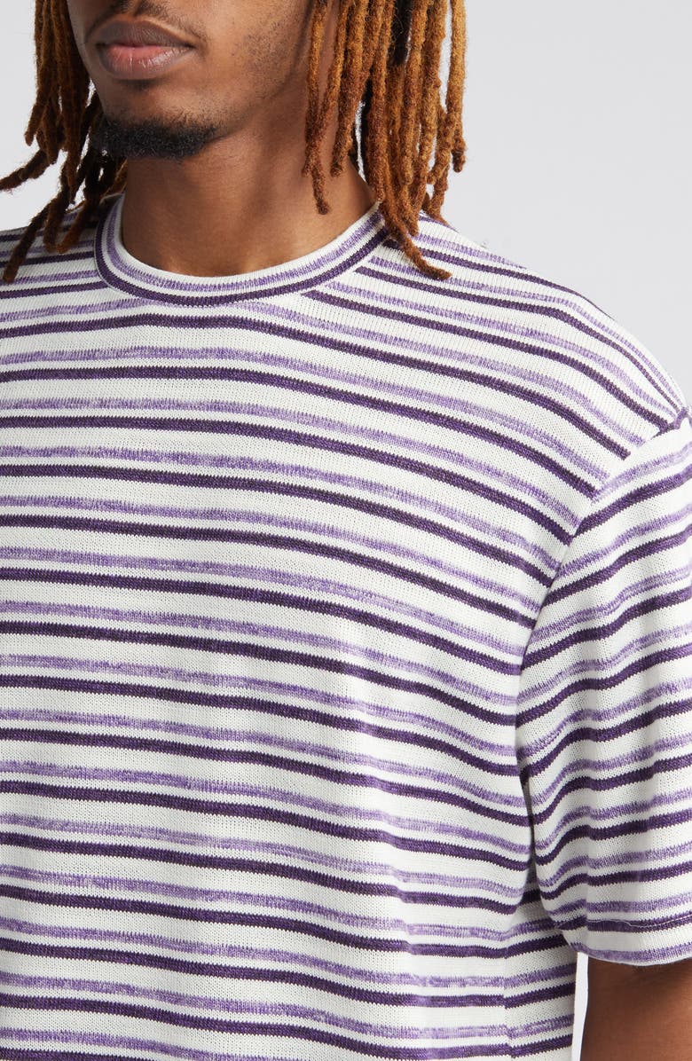 KROST Stripe Oversize Cotton T-Shirt, Alternate, color, 