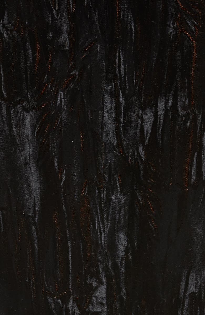 Alice + Olivia Macey Crushed Velvet Blazer, Alternate, color, 