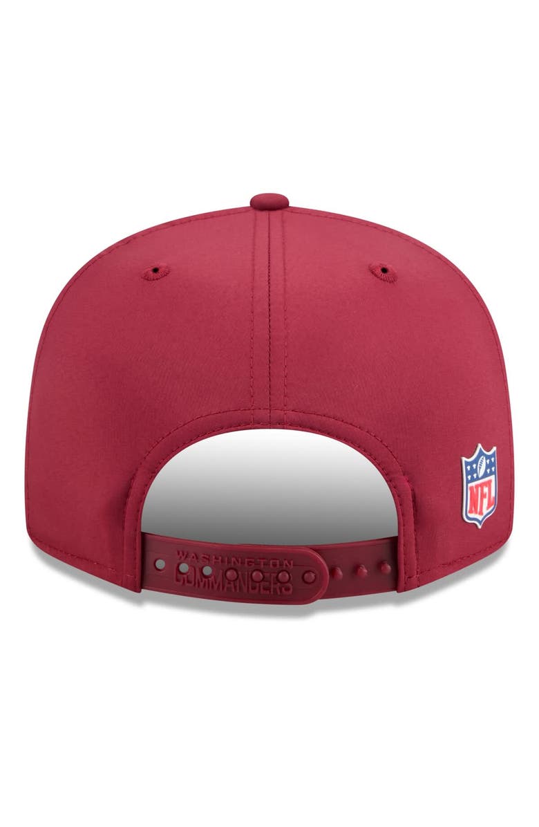New Era Men's New Era Burgundy Washington Commanders 2025 Sideline  Split Panel 9FIFTY Snapback Hat, Alternate, color, 