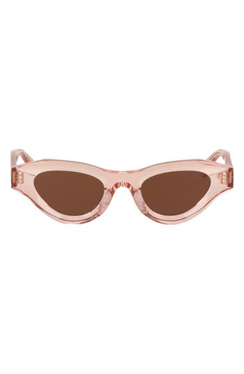Cult Gaia X Thierry Lasry Jaya 49mm Cat Eye Sunglasses In Pink