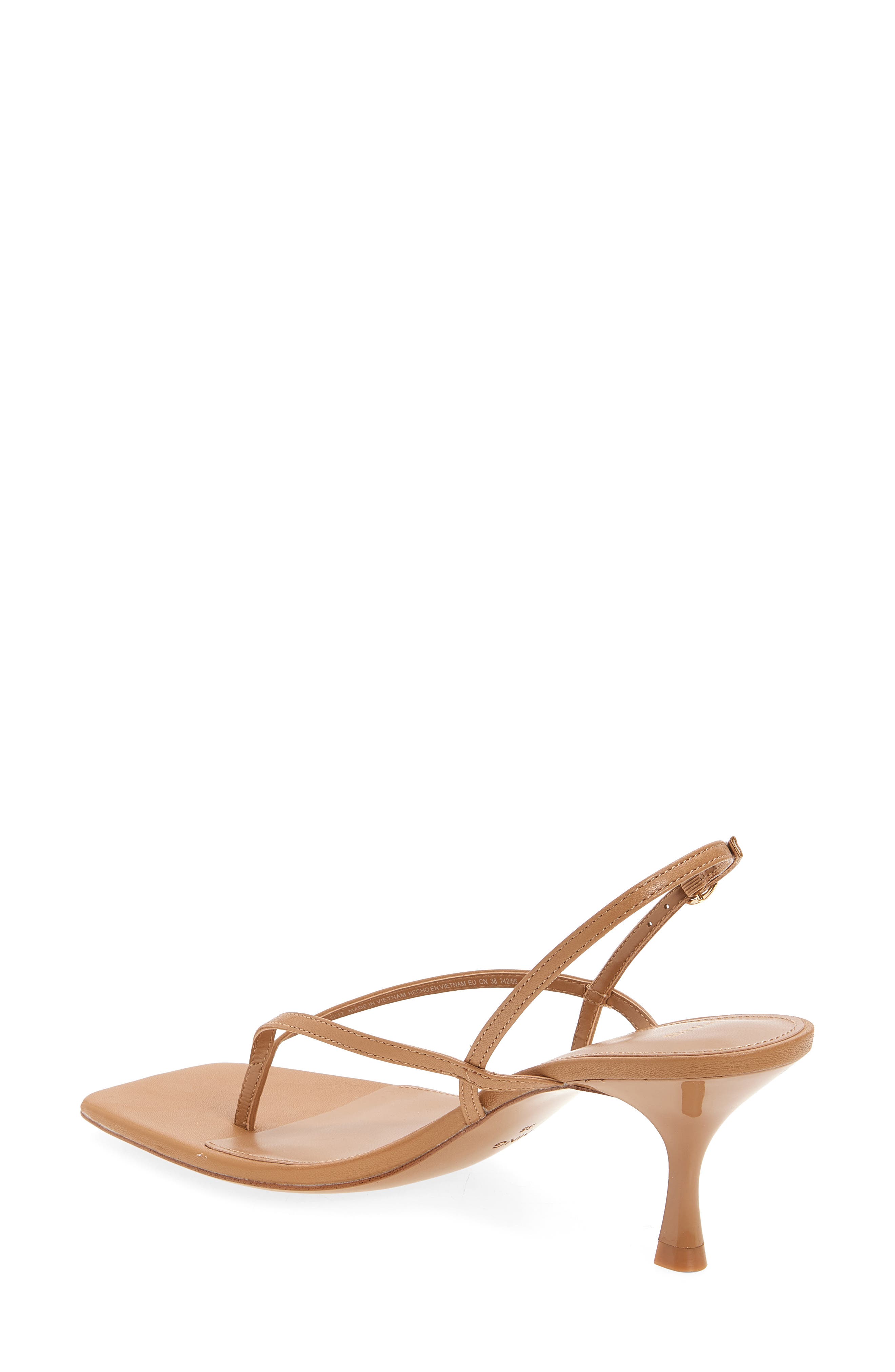 MANGO Ross Sandal, Alternate, color, Caramel