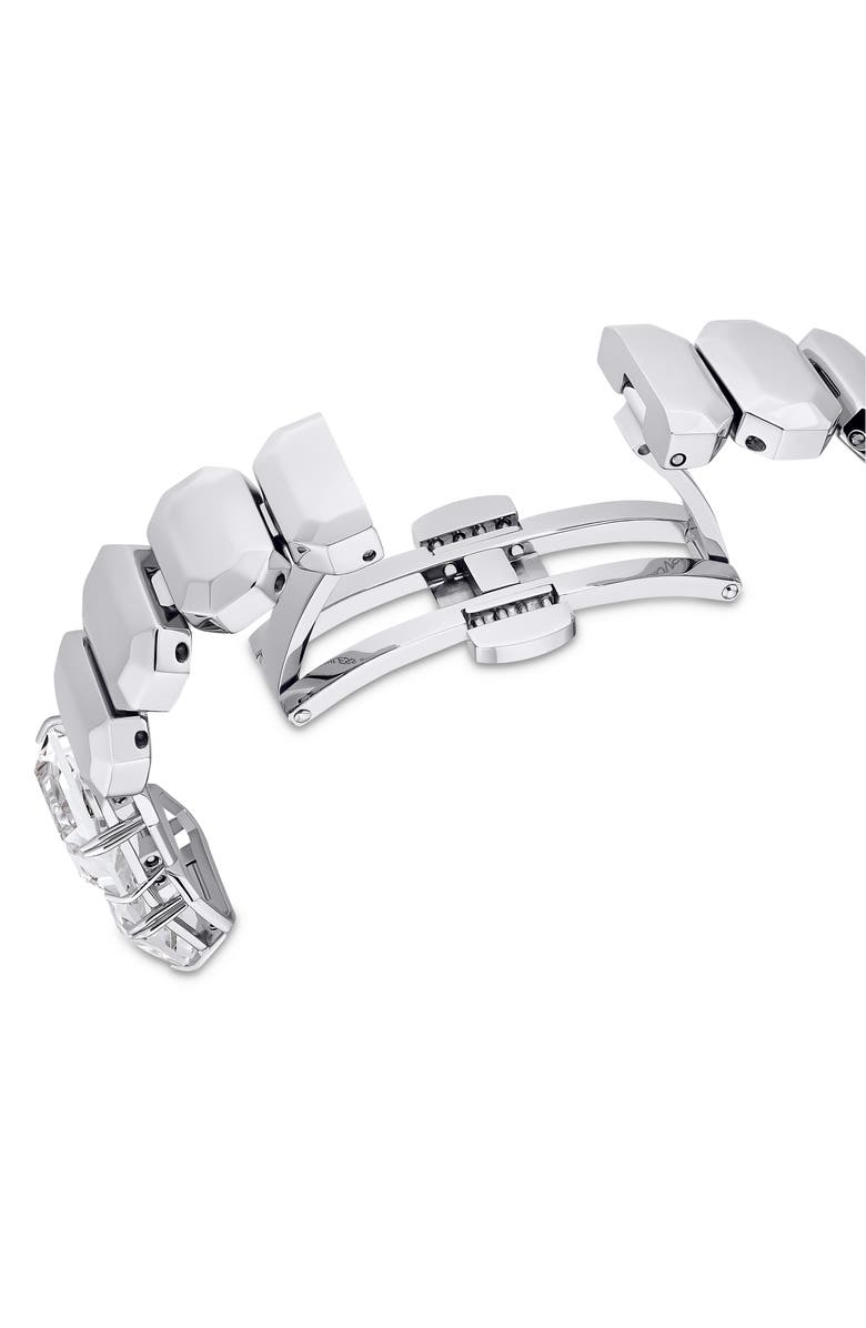 Swarovski Millenia Bracelet Watch, 23mm x 17mm case, Alternate, color, White