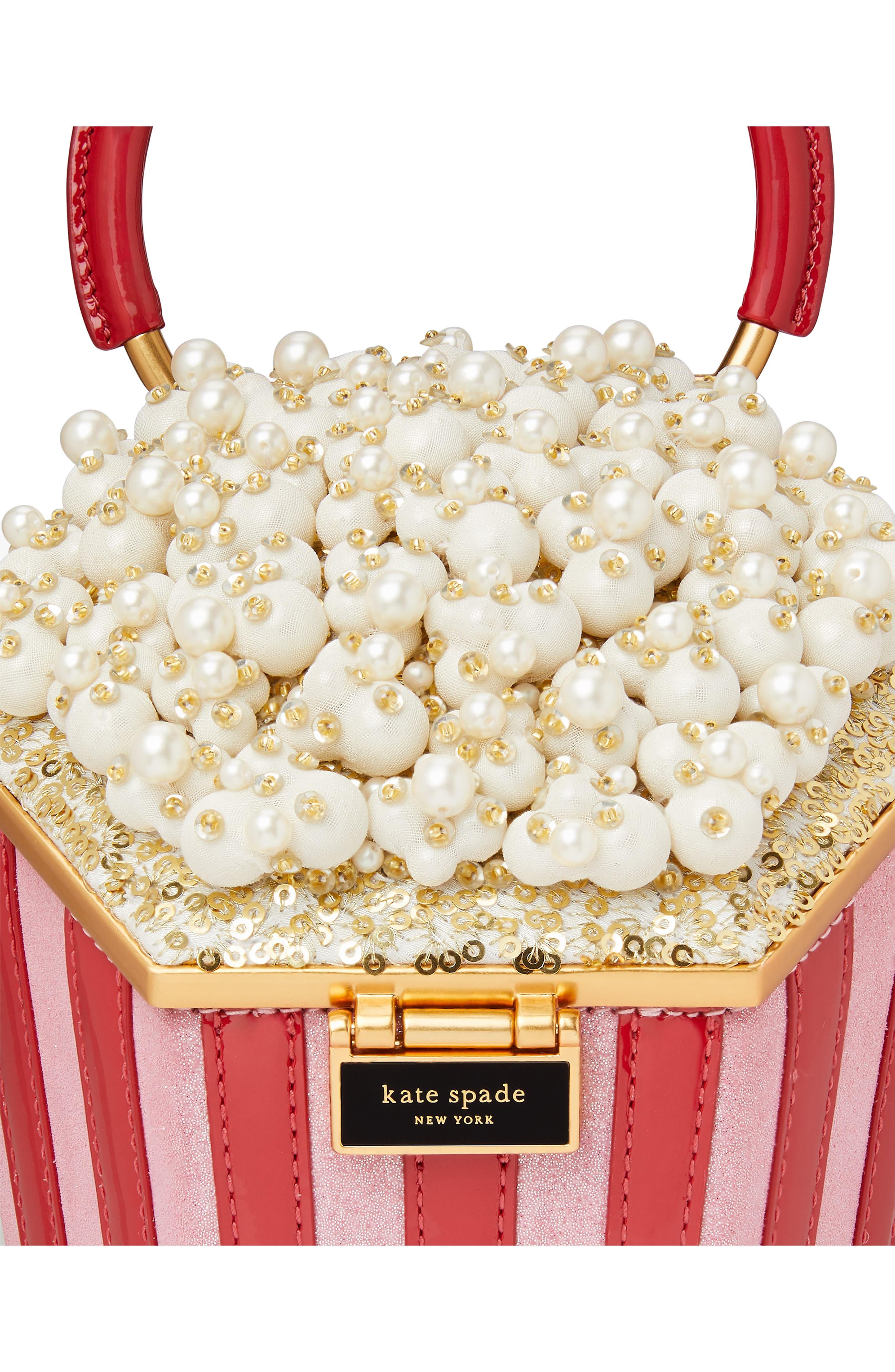 Kate Spade New York what's popping embellished 3D crossbody bag, Alternate, color, 