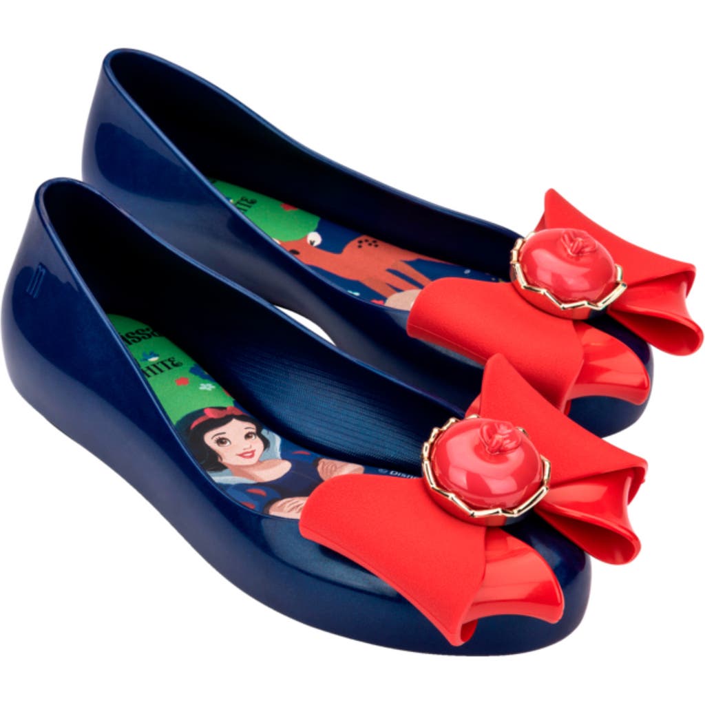 Mini Melissa X Disney Snow White Sweet Love Ballet Flat In Multi