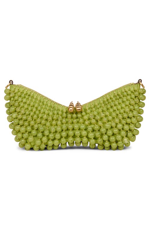 Cult Gaia Womens Laurel Mercier Small Leather Shoulder Bag In Laurel