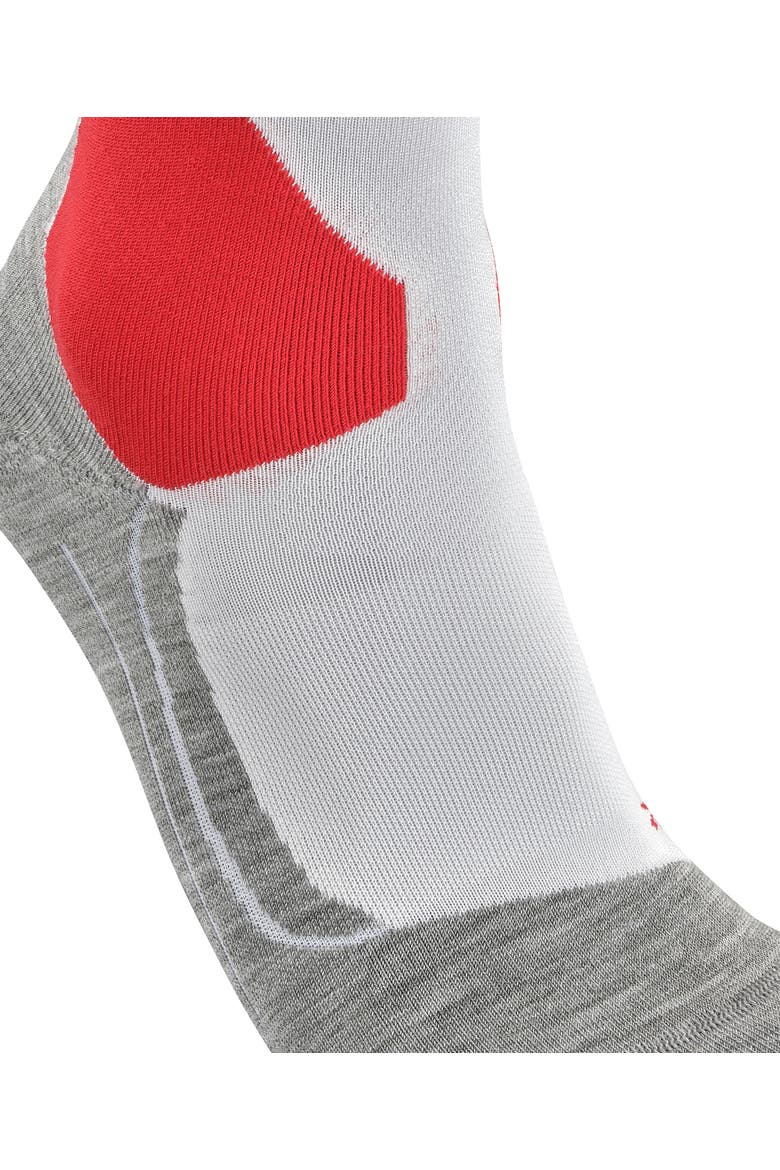 SK5 Expert Ski Socks, Alternate, color, Legacy White