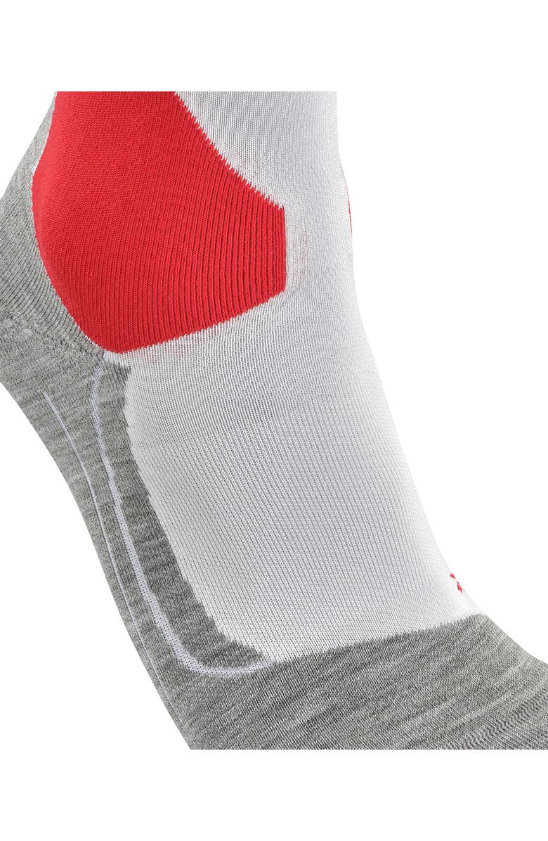 Falke SK5 Expert Ski Socks, Alternate, color, Legacy White