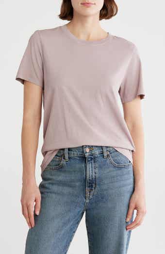 Melrose and Market Washed Cotton Crewneck T-Shirt