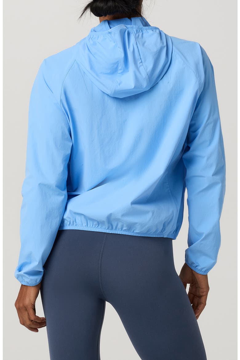 Renew Water Repellent Hooded Jacket, Alternate, color, OASIS BLUE