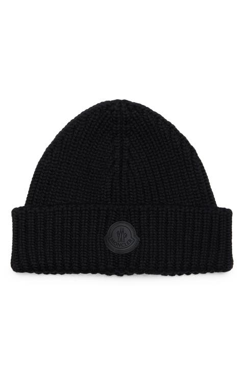 Logo Rib Virgin Wool Beanie