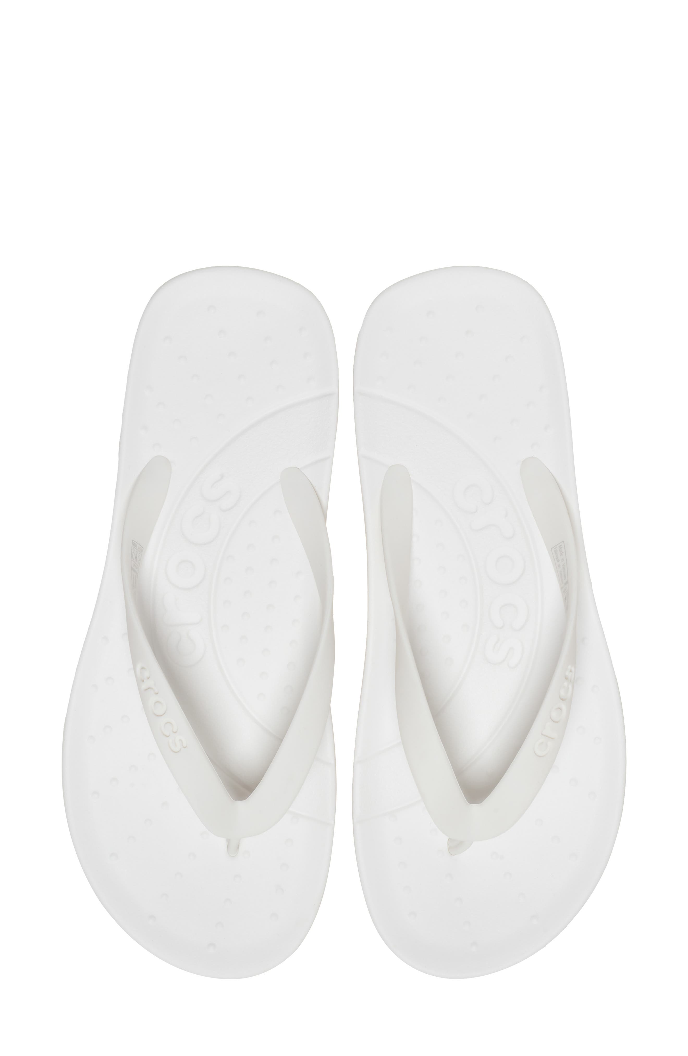Gender Inclusive Flip Flop Sandal, Alternate, color, WHITE