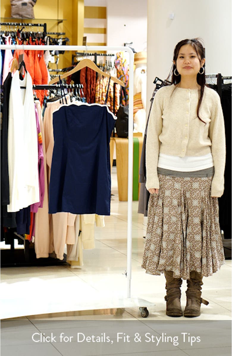 Alexis Cot Scallop Minidress, sales video thumbnail