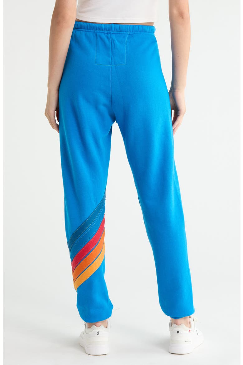 All Seasons Circle Chevron Sweatpants, Alternate, color, ADVENTURE BLUE