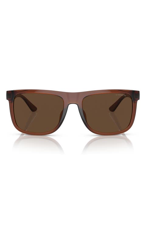 57mm Square Sunglasses