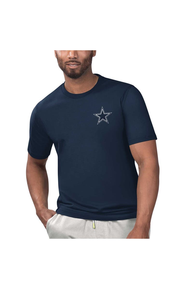 Margaritaville Men's Margaritaville Navy Dallas Cowboys Licensed to Chill T-Shirt, Alternate, color, Navy