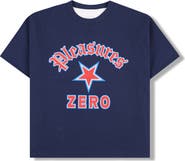 PLEASURES X Zero Skateboards Stars Graphic Print Reversible T-Shirt
