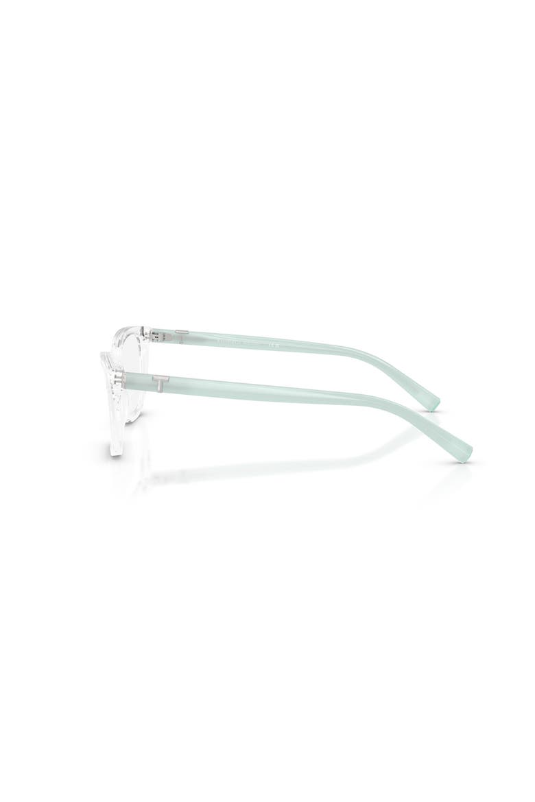 55mm Rectangle optical glasses, Alternate, color, Transparent