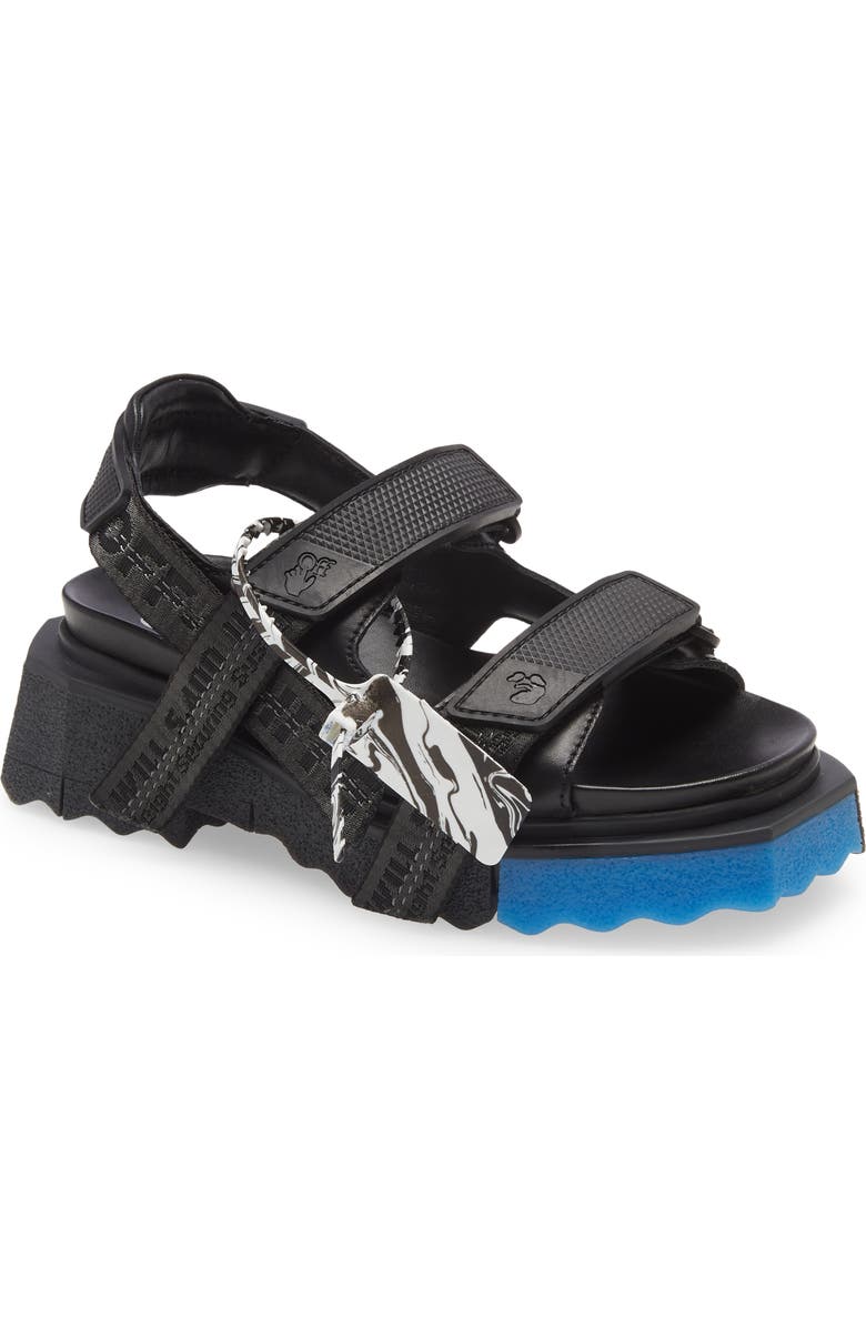 Off-White Sponge Trek Sandal, Main, color,