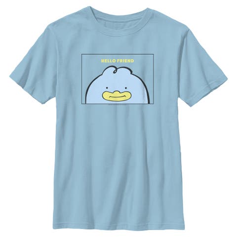 Boy's KPop Demon Hunters Hello Friend Duck  Graphic T-Shirt
