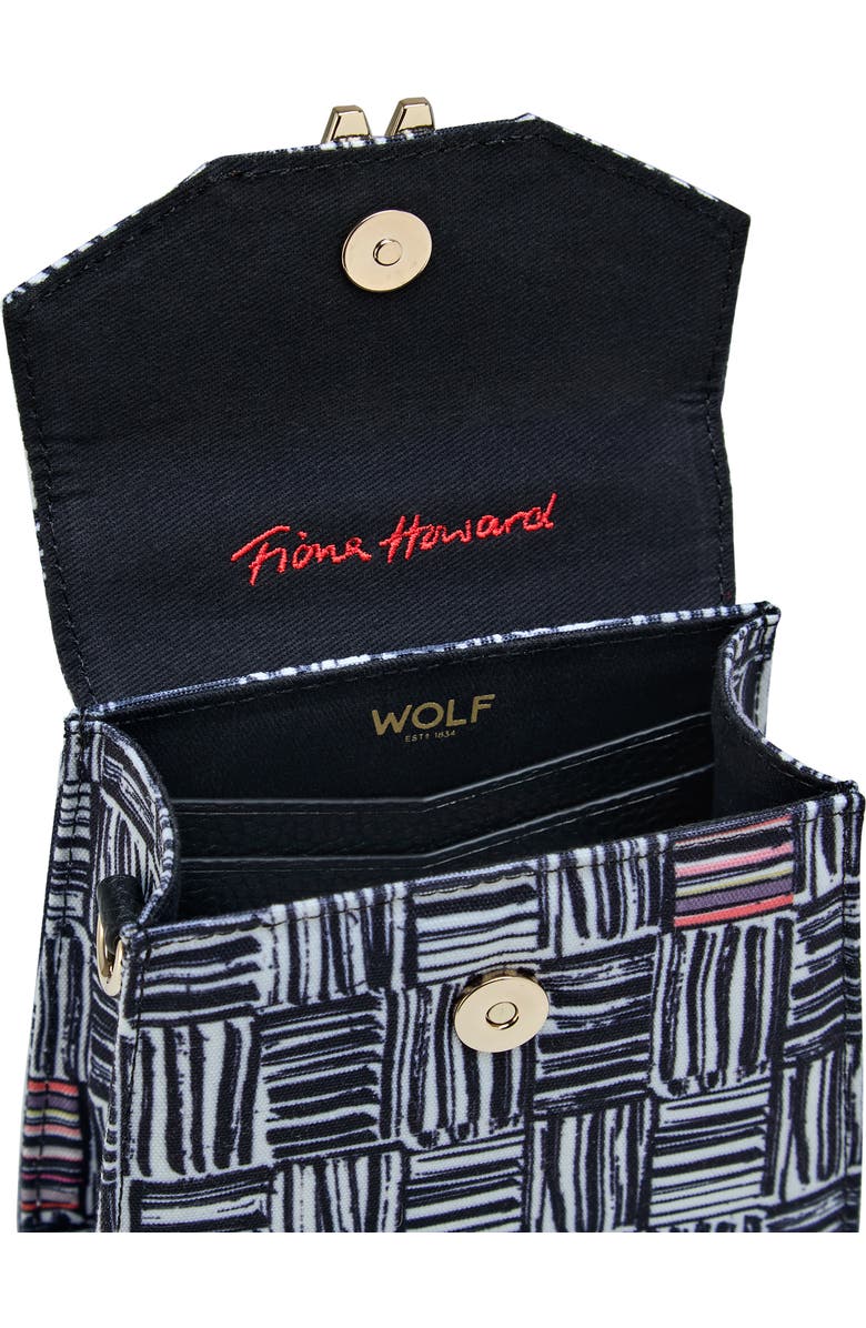 WOLF Evie Small Bag, Alternate, color, Eclectic Weave Black