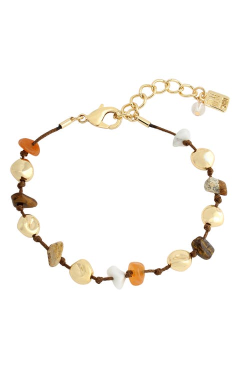 Stone Cord Bracelet