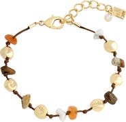 Robert Lee Morris Stone Cord Bracelet